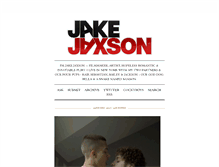 Tablet Screenshot of jakejaxson.com